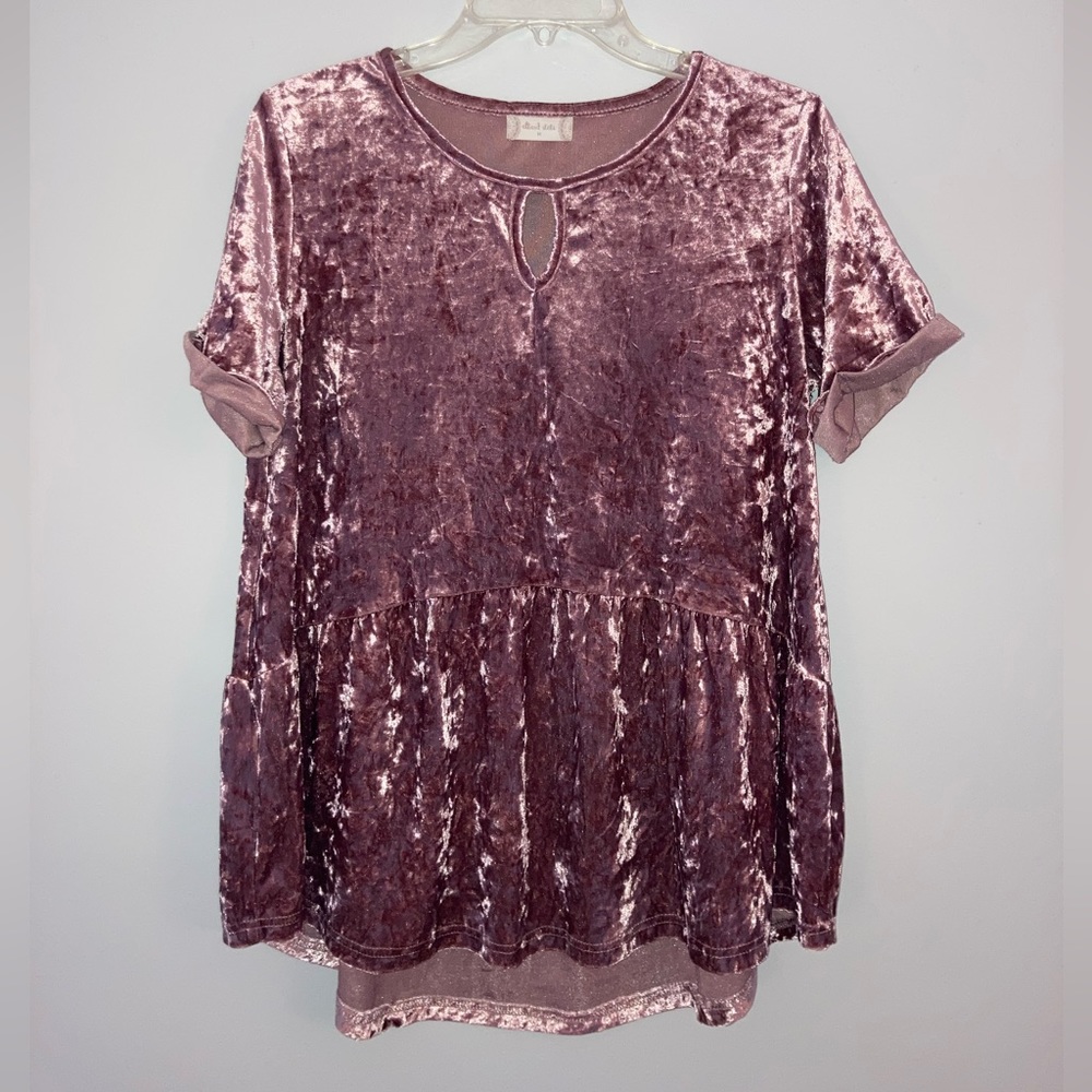 Altar’d State velvet top, size M